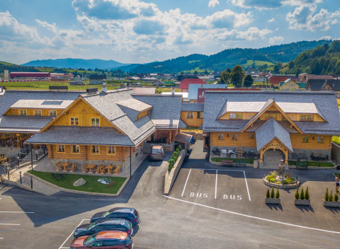 Orava v Penzióne Zbojnícka Koliba s polpenziou, wellness, pivným kúpeľom a masážou.
