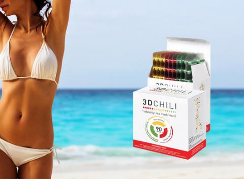 Keď v zrkadle zrazu zbadáte dokonalú postavu, nebude sa vám to len snívať. Ideálna váha rýchlym, účinným a trvalým spôsobom vďaka 3DChili.  