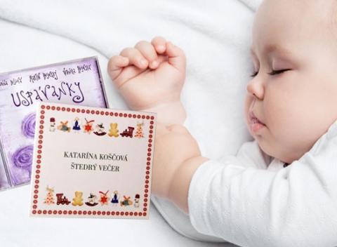 Vianočná limitovaná hudobná edícia: CD Uspávanky a Štedrý večer v podaní Katky Koščovej. Nechajte sa ukolísať s najmenšími do ríše snov. 