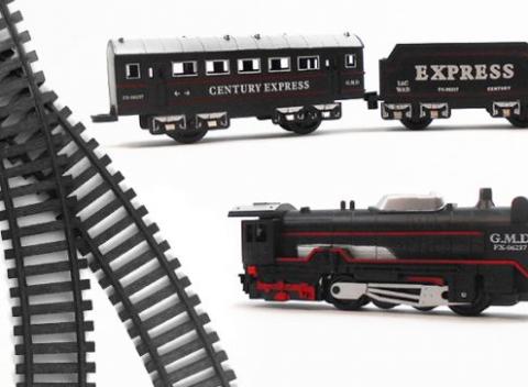 Urobte radosť sebe aj svojim blízkym a prevezte sa spoločne vlakom TRAIN, ktorý je zložený z lokomotívy, vagónov a koľajníc. 