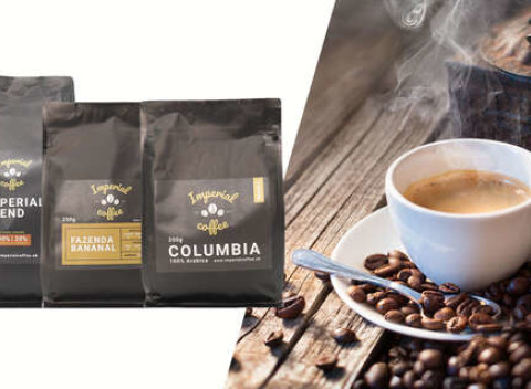 Balíky voňavých svetových káv v najvyššej kvalite. Len tie najkvalitnejšie zrná Arabicy a Robusty.