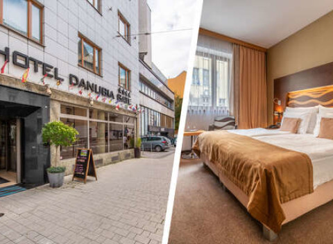Pobyt v centre Bratislavy v krásnom hoteli Danubia Gate**** s raňajkami.