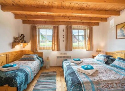 Chatky pri aquaparku TATRALANDIA so zľavou 20 % na opakované vstupy a možnosťou plnej penzie.