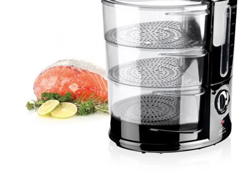 Zdravé varenie ponúka parný hrniec ETA 1134 90000. Vďaka tepelnému spracovaniu v pare potraviny nestráca svoju prirodzenú chuť ani vitamíny.