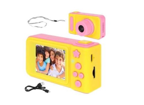 Podporte v deťoch kreatívneho ducha. Veselý detský digitálny fotoaparát.