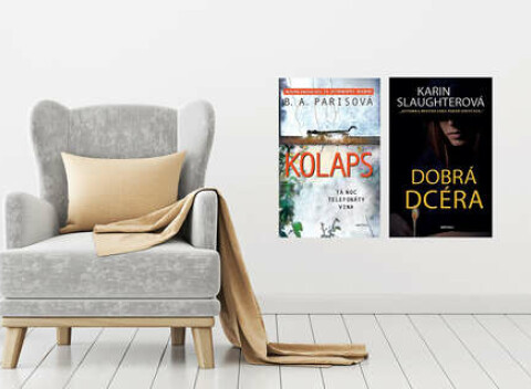 Dva skvelé trilery za cenu jedného - Dobrá dcéra a Kolaps.
