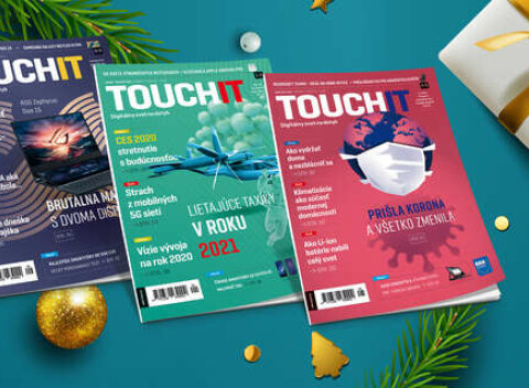 Ročné predplatné TOUCHIT (6 vydaní) s príručkou Začíname so smartfónom.