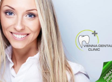 Efektívne bielenie zubov. Jasnejší a žiarivejší úsmev rýchlo a jednoducho. Navyše získate zľavu na ďalšie úkony vo Vienna Dental Clinic.