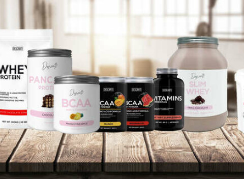 Čokoládové proteíny, BCAA, spaľovač tuku - fitness doplnky, ktoré vám pomôžu k štíhlej línii.