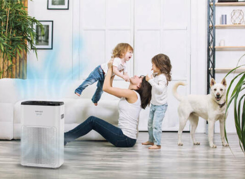 Čistička vzduchu Perfect Air Smart so zvlhčovačom - pomôže z miestnosti odstrániť škodliviny.