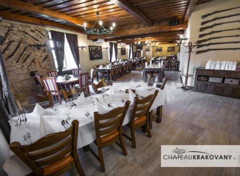 Potešte svoje chuťové poháriky exkluzívnym 4-chodovým menu s aperitívom - prosecco rosé frizzante pre 2 osoby v Chateau Krakovany***.