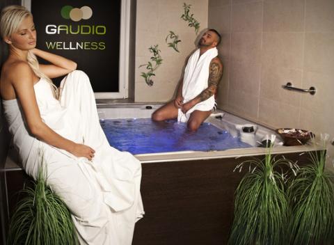 Doprajte si výnimočný relax v príjemnom prostredí. Privátne wellness balíky s prípitkom, ovocím aj masážou pre dve osoby v hoteli Gaudio.