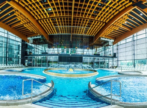 Wellness pobyt s polpenziou v AquaCity Poprad s polpenziou a ubytovaním v hoteli Riverside***.