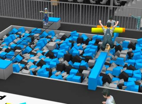 BOUNCE PARK 17, najväčší športovo-zábavný park na Slovensku s vyše 50 atrakciami.