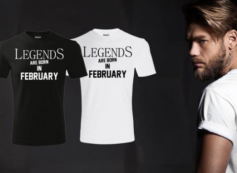 Tričko, ktoré dá vedieť každému, že ste legenda. Dámske alebo pánske tričko zo 100 % bavlny, vďaka ktorému bude aj zoznamovanie ľahšie.
