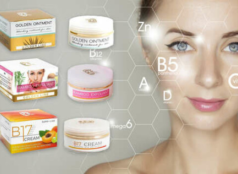 3 výnimočné krémy z lekárne: peeling Bamboo Exfoliant, masť Golden Ointment a krém Amygdalín.