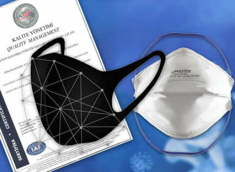 Respirátor FFP1 alebo FFP2 na ochranu vašich dýchacích ciest.