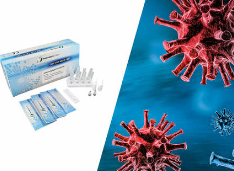 Antigénové COVID−19 testy (1 balenie 25 ks). Súprava pe rýchle testovanie.