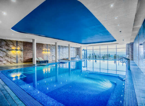 Hotel Bachledówka & SPA*** : Polpenzia a neobmedzený relax v bazéne s panoramatickým výhľadom Tatry.