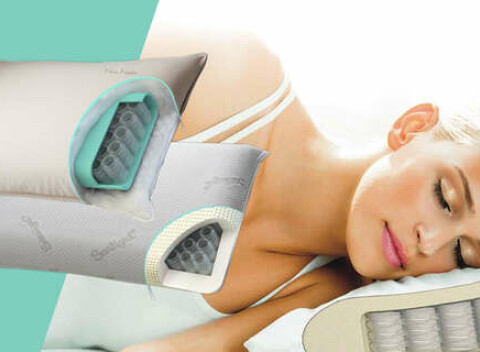 Talianske pružinové vankúše pre ten pravý 5-hviezdičkový komfort pri spaní.