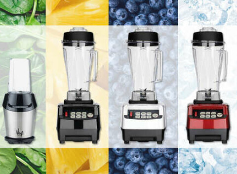 Vysokorýchlostný multimixér OMNIBLEND a kompaktný smoothie mixér VIDIA.