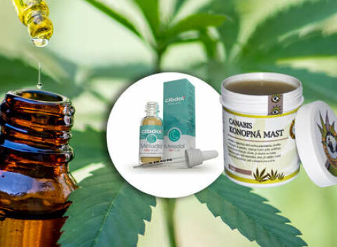 Konopné produkty CBD - pomocník s nespavosťou a masť ako pomocník proti bolestiam a kožným problémom.