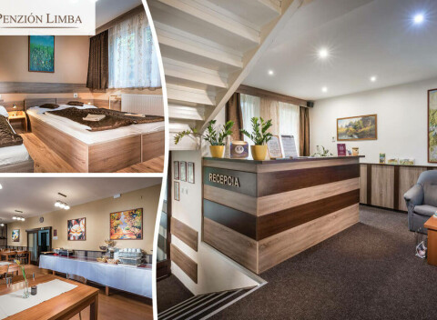 Dovolenka na Liptove: 3-8 pohodových dní s polpenziou v rodinnom Penzióne Limba.