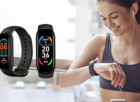 Fitness náramok Smartband M6 – najnovší model z roku 2021.