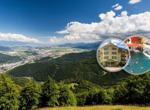 Leto v centre Liptova z pohodlia hotela Summit*** len pár krokov od vodného parku Bešeňová