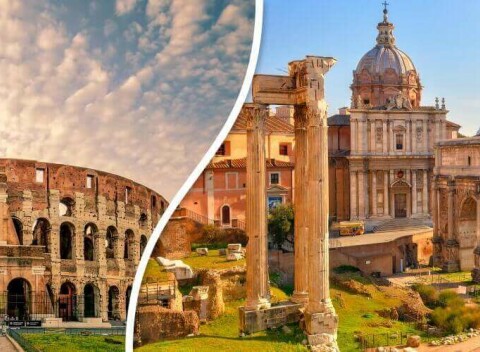 Spoznávajte krásy Ríma s ubytovaním v 3* hoteli Romoli s raňajkami.