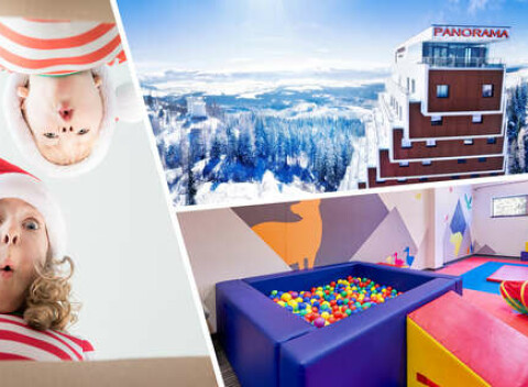 Mikulášsky pobyt pre 2 osoby a 2 deti do 12 rokov v apartmáne hotela Panorama**** pri Štrbskom plese.