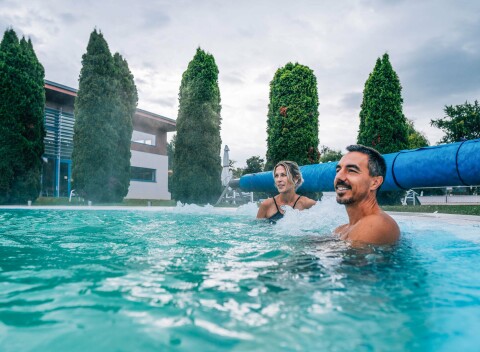 Thermal Hotel Balance **** priamo prepojený s termálnymi kúpeľmi Lenti + wellness a polpenzia.