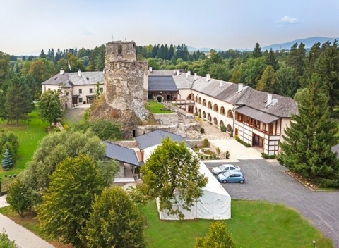 Romantika v historickom hoteli Chateau Grand Castle**** so vstupom do wellness.
