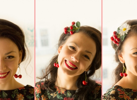 Rozkvitnite s čerešňovými čelenkami a náušnicami Hogo Fogo - na letných festivaloch budete za hviezdu.