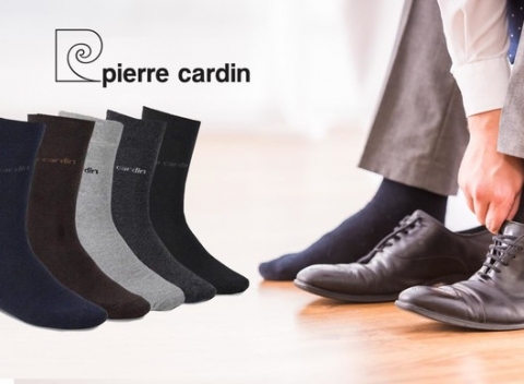Elegantné pánske ponožky Pierre Cardin. Na výber z viacerých farebných variánt.