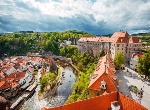 4* romantika v historickom meste Český Krumlov, originálna „štrudlárna“, raňajky.