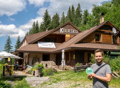 Nízke Tatry pod Chopkom v najvyššie položenej horskej Chate Koliesko s polpenziou.