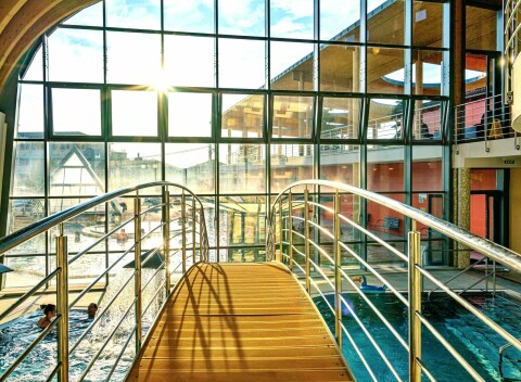 Pobyt v Penzióne Podhájčanka s polpenziou a vstupom do termálneho wellness centra Aquamarín.