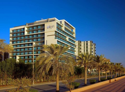 Dubaj - nový moderný hotel s výbornou polohou 4*Aloft na ostrove Palm Jumeirah.