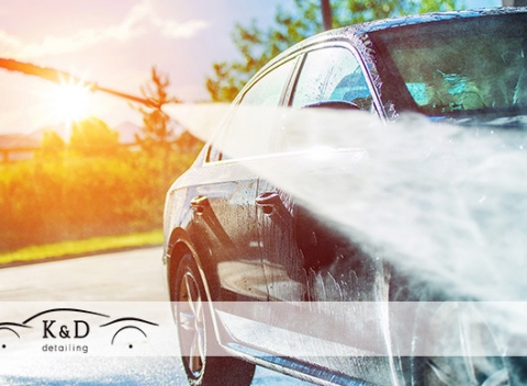 Umytie exteriéru ,interiéru auta alebo preleštenie laku v K&D detailing.