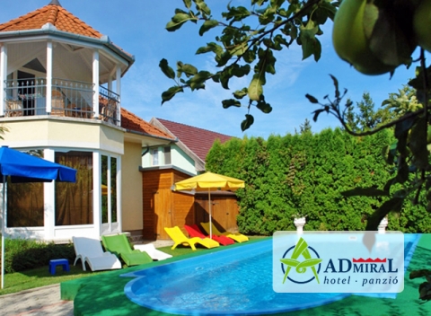 Maďarsko pre dvoch pri Balatone s wellness a bazénom neobmedzene, polpenziou a zapožičaním bicyklov.