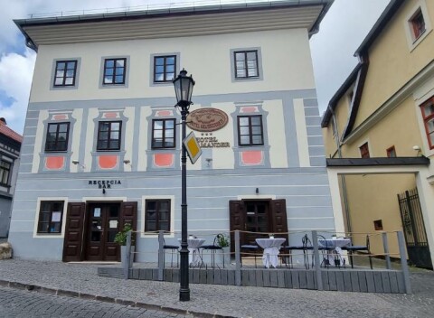 Hotel Salamander sa nachádza v Banskej Štiavnici len 200 metrov od Kostola sv. Kataríny.