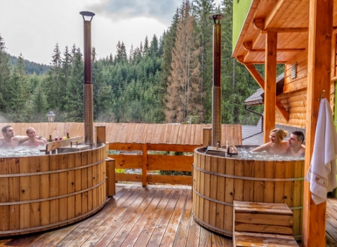 Hotel Ondrášův dvůr**** v českých Beskydách s horúcou kaďou, polpenziou, wellness.