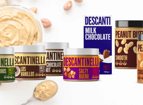 Zdravé čokolády alebo arašidové, kokosové a kešu orechové maslá.