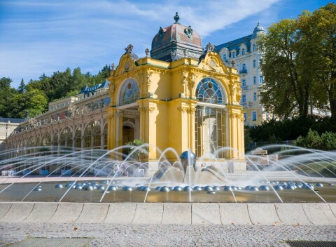 Masáže, wellness procedúry a polpenzia v Mariánskych Lázních v hoteli Poštovní dvůr.