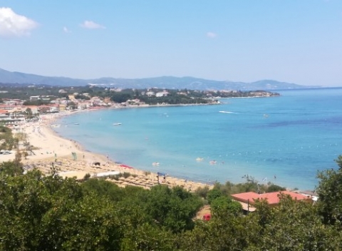 Týždeň pre dvoch na Zakynthose s fantastickým výhľadom na more, nádherné západy slnka.