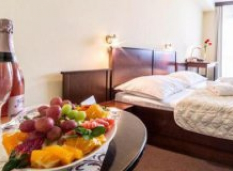 Wellness pobyt pre dve osoby v Hoteli Vila Anne Mary *** Piešťany, fľaša vína na izbu.