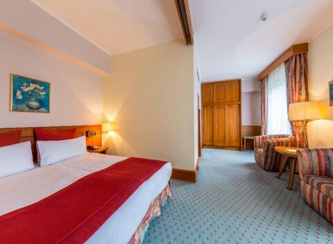 Výnimočný hotel International**** Prague v historickej budove blízko pražských pamiatok.