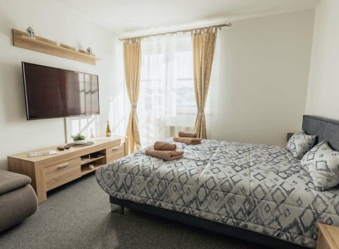 Plne vybavený apartmán len 10 min. pešo od Vodného parku Bešeňová s platnosťou do decembra 2022.