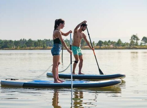 Paddleboarding. Zapožičanie 1 paddleboardu + príslušenstva na 1 deň.